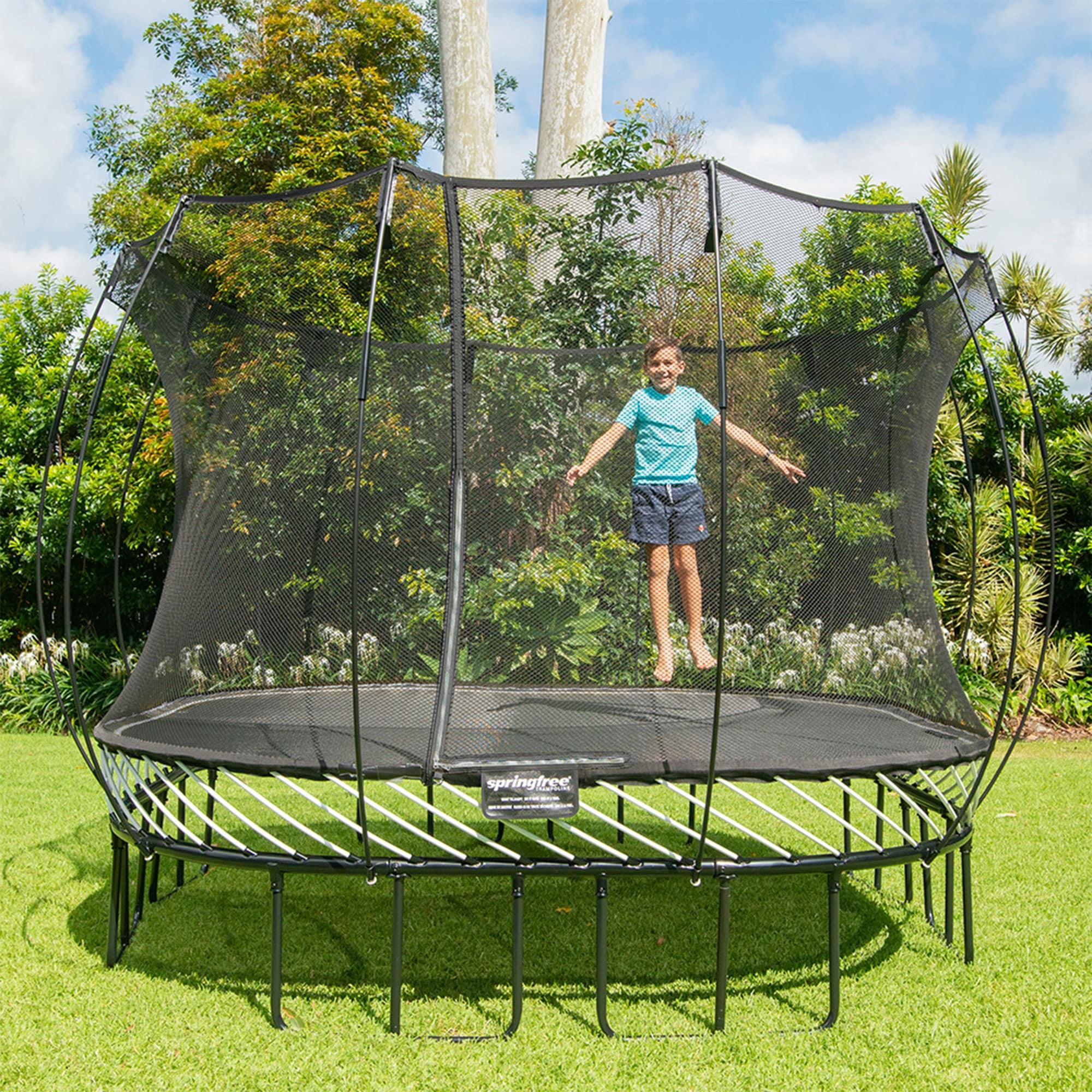 Joyin 7' Round Backyard Sprinkler and Safety Enclosure for Trampolines &  Reviews