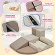 preview thumbnail 7 of 12, 7-Piece Indoor Climbing Foam Set for Kids - Soft PU Toddler Climbing Toys, Indoor Climb and Crawl Activity Play Set
