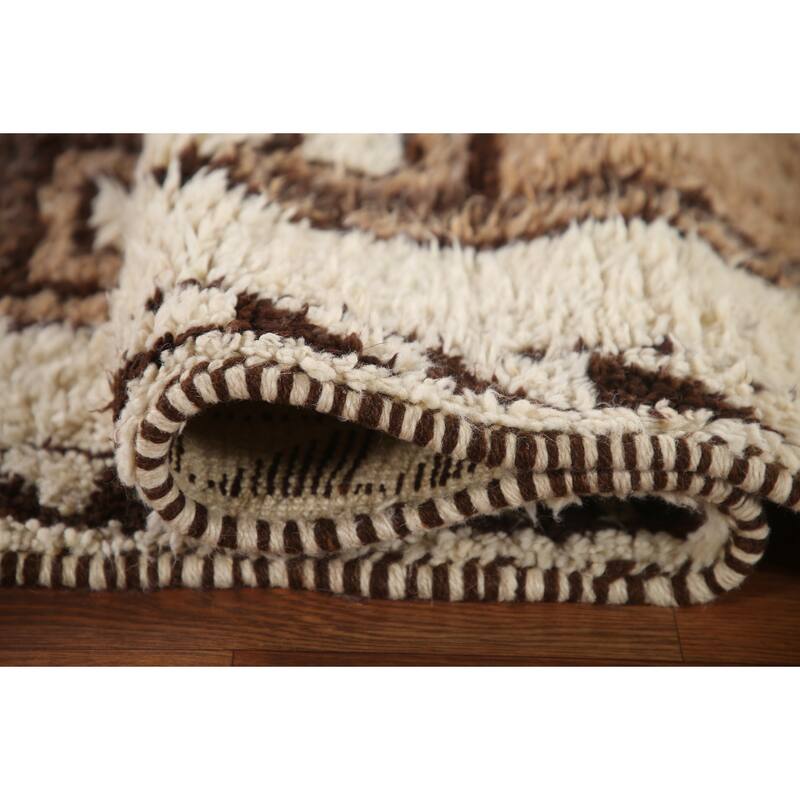 Anatolian Oriental Runner Rug Hand-knotted Natural Dye Wool Carpet - 3'7"x 11'2"