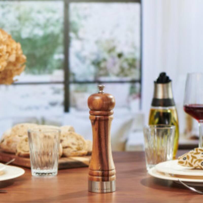 Cole & Mason Camden Acacia Salt or Pepper Mill 8"