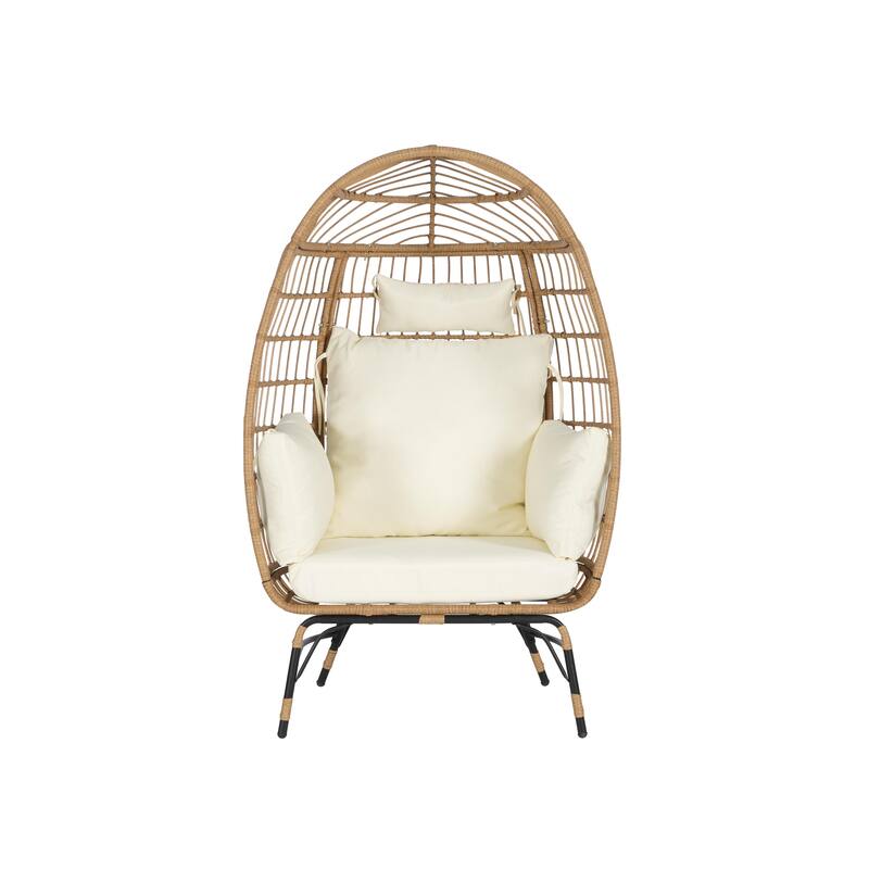 Wicker Egg Chair (Excluding the table)