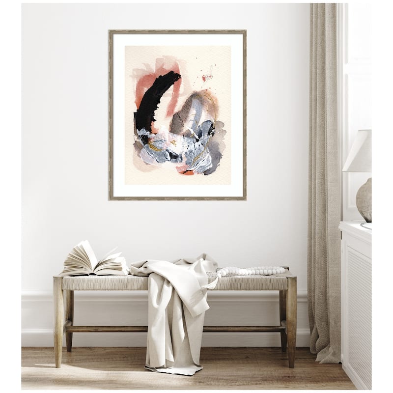 Kate and Laurel Framed Art Urban Wanderer 3 by Xizhou Xie