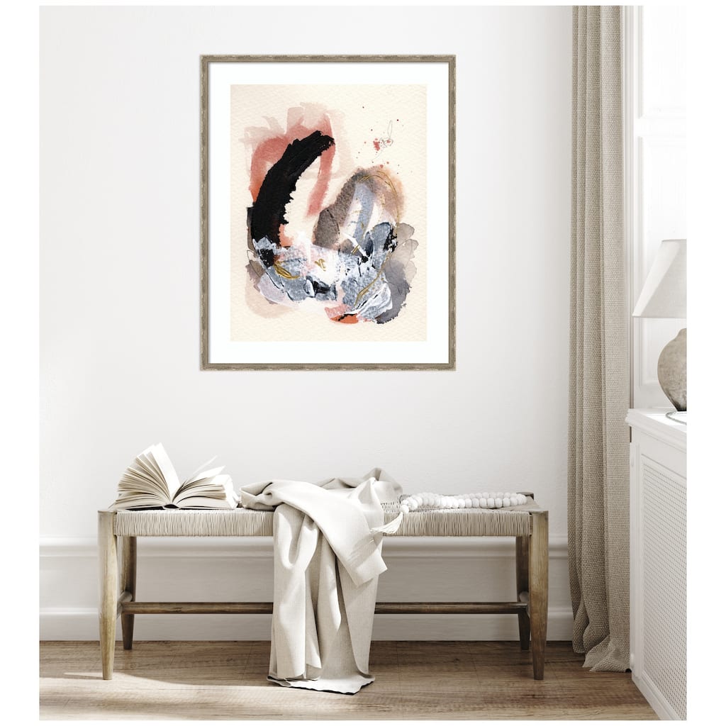 Kate and Laurel Framed Art Urban Wanderer 3 by Xizhou Xie