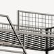 preview thumbnail 10 of 17, Full Size Loft Bed with Built-in Charging Station & LED Lighting, Heavy-Duty Metal Loft Bed Frame with Desk & Safety Guardrails