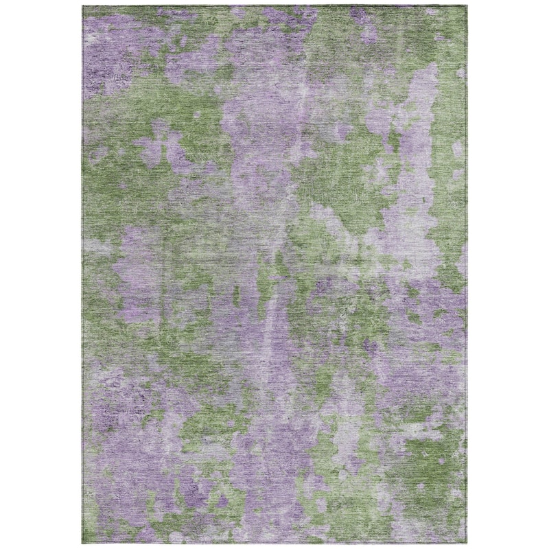 Rasi Contemporary Abstract Weather Resistant Versatile Elegance Outdoor Rug