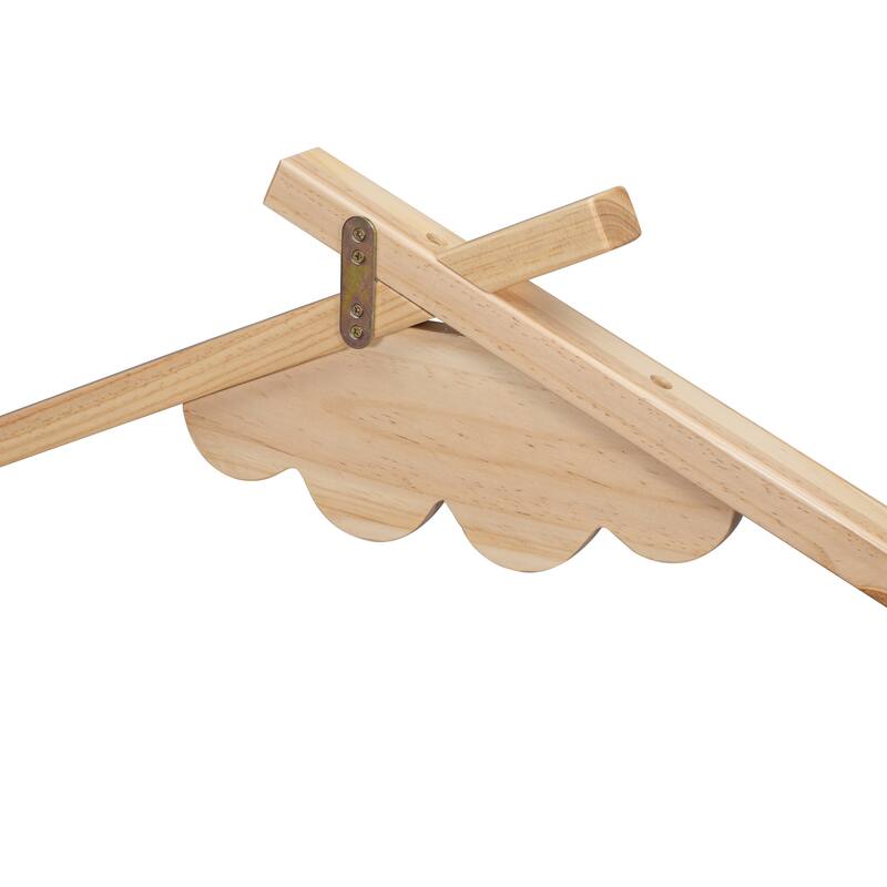 WM Twin House-Shaped Bedside Floor Bed