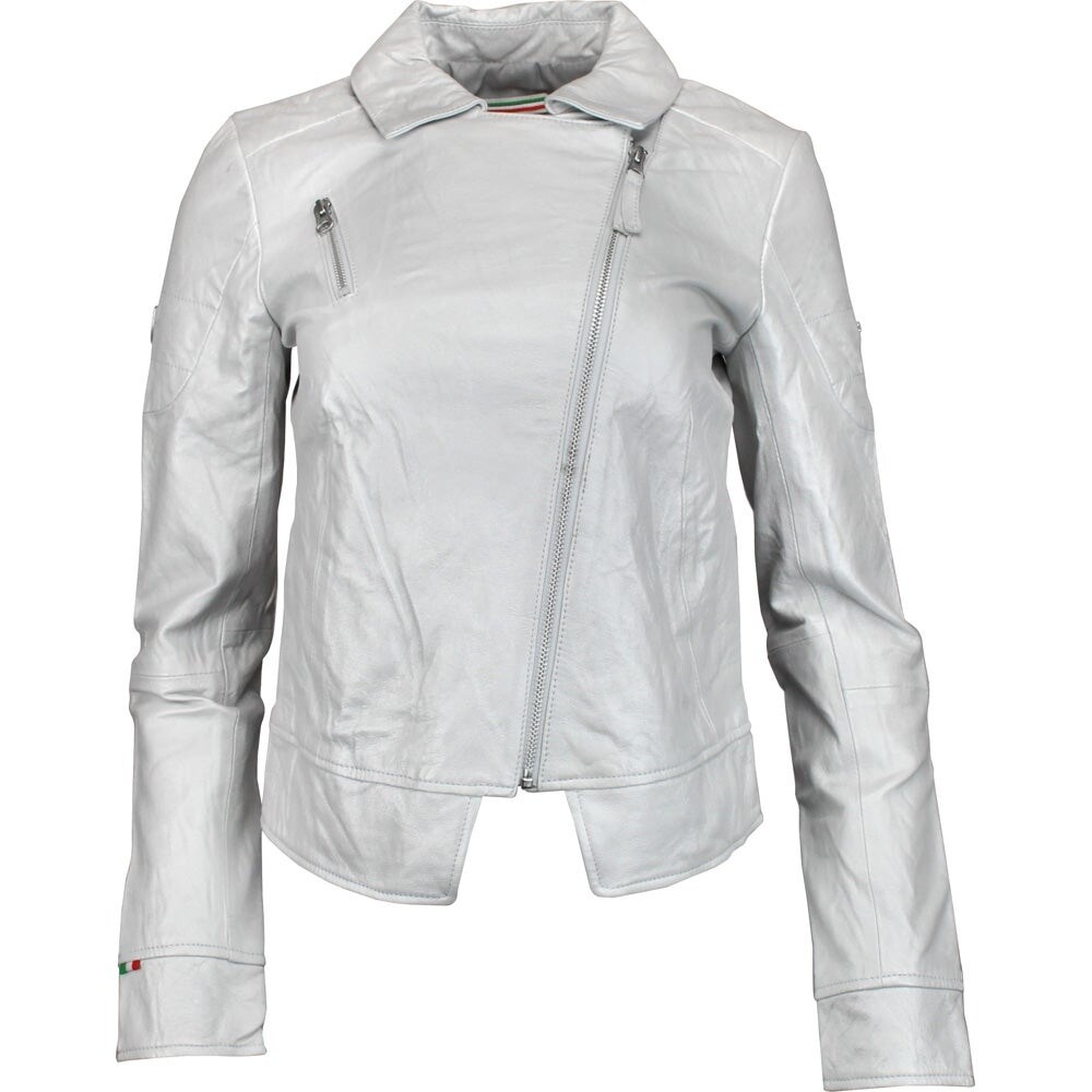 Shop Puma Womens Ferrari Leather Jacket Casual Outerwear Jacket