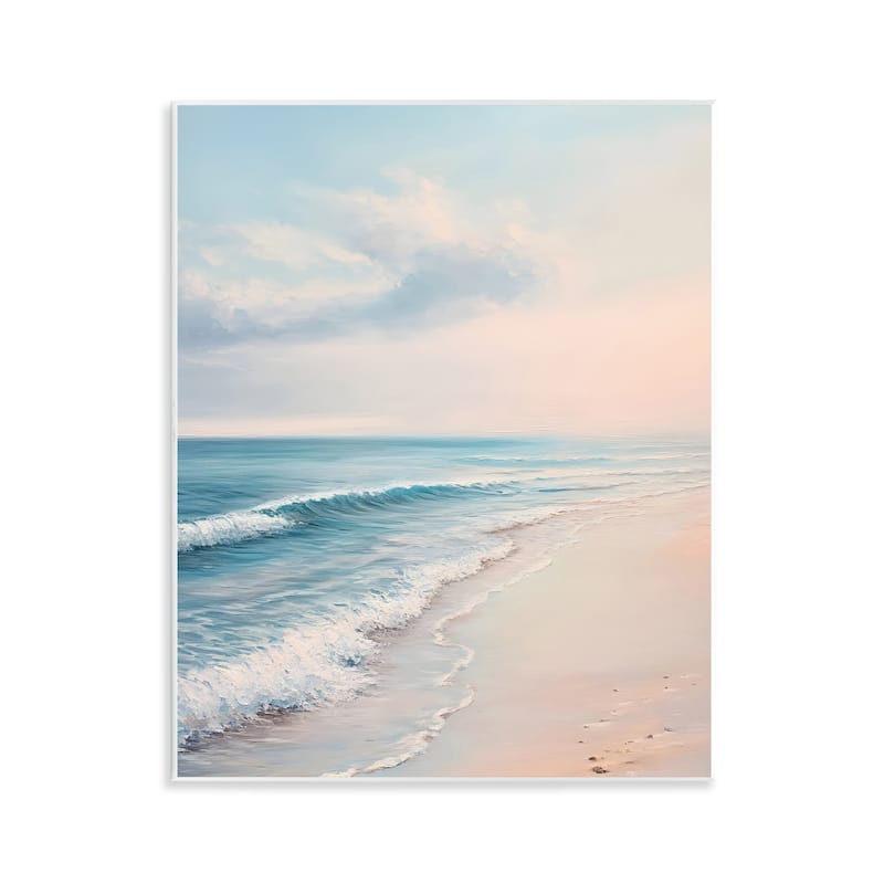 Stupell Serene Sands at Sunset Wall Plaque Art Design By Franklyn Gregory - 11 x 14