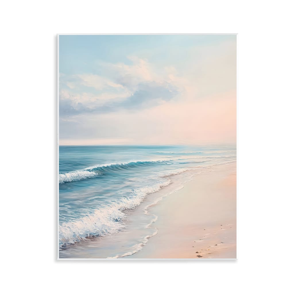 Stupell Serene Sands at Sunset Wall Plaque Art Design By Franklyn Gregory