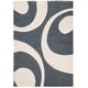 preview thumbnail 44 of 48, SAFAVIEH Florida Shag Jayati Abstract 1.2-inch Thick Rug