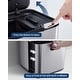 preview thumbnail 4 of 19, 16 Gal Dual Trash Can for Kitchen, 2 Compartment Garbage Can with Compost Bin, Trash and Recycle Bin Combo