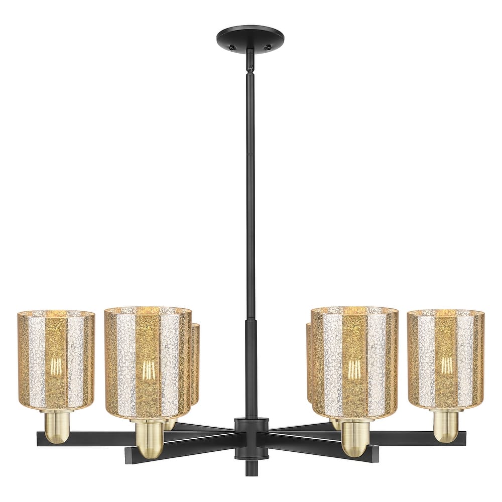Innovations Lighting Endless Possibilities Arcadia - Cobbleskill - 6 Light 35" Stem Hung Chandelier