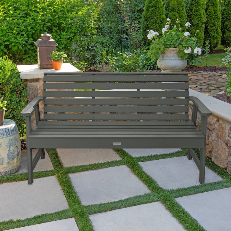 HIGHWOOD Weatherly 5-foot Eco-friendly Synthetic Wood Garden Bench