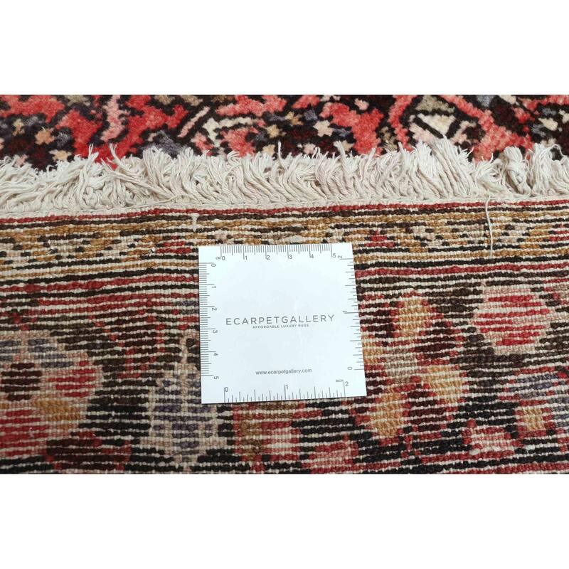 ECARPETGALLERY Hand-knotted Andelz Red Wool Rug - 3'8 x 9'10