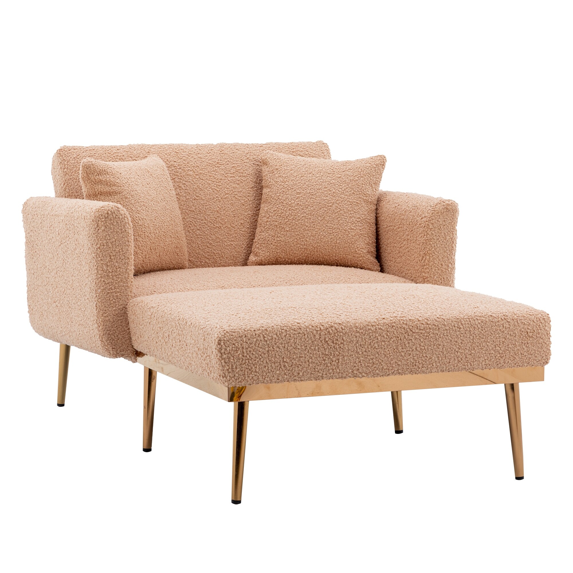 Camel chaise lounge deals