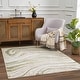 preview thumbnail 13 of 50, Hauteloom Liverpool Living Room, Bedroom Area Rug - Contemporary - Cream,Green - 7'10" x 10'