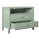 The Novogratz Her Majesty 2 Drawer Nightstand