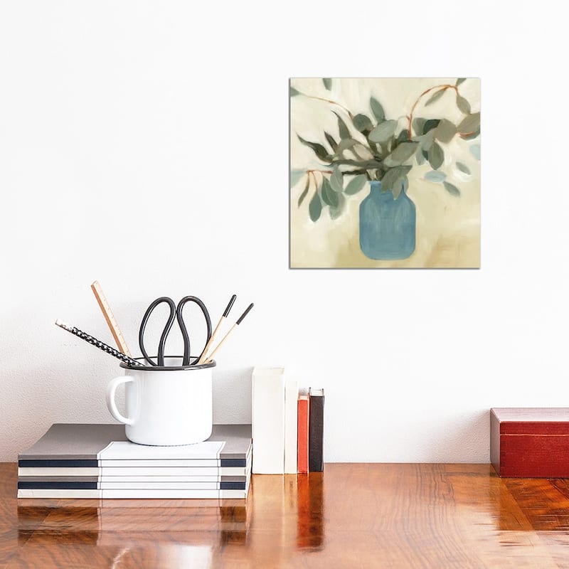 iCanvas "Neutral Arrangement II" by Emma Scarvey Canvas Print - 12x12x0.75