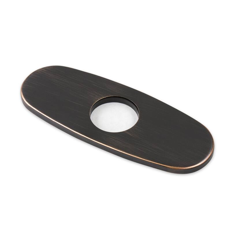 Luxier 6 in Bathroom Sink Faucet Hole Cover Deck Plate Escutcheon