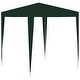preview thumbnail 59 of 65, vidaXL Professional Party Tent Green - 78.7" x 78.7"