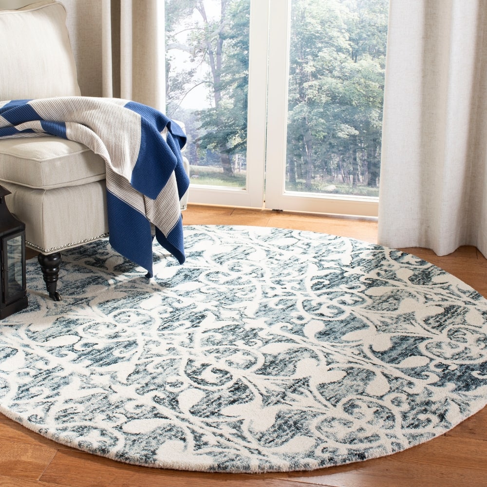 SAFAVIEH Handmade Chatham Dajana Modern Wool Rug