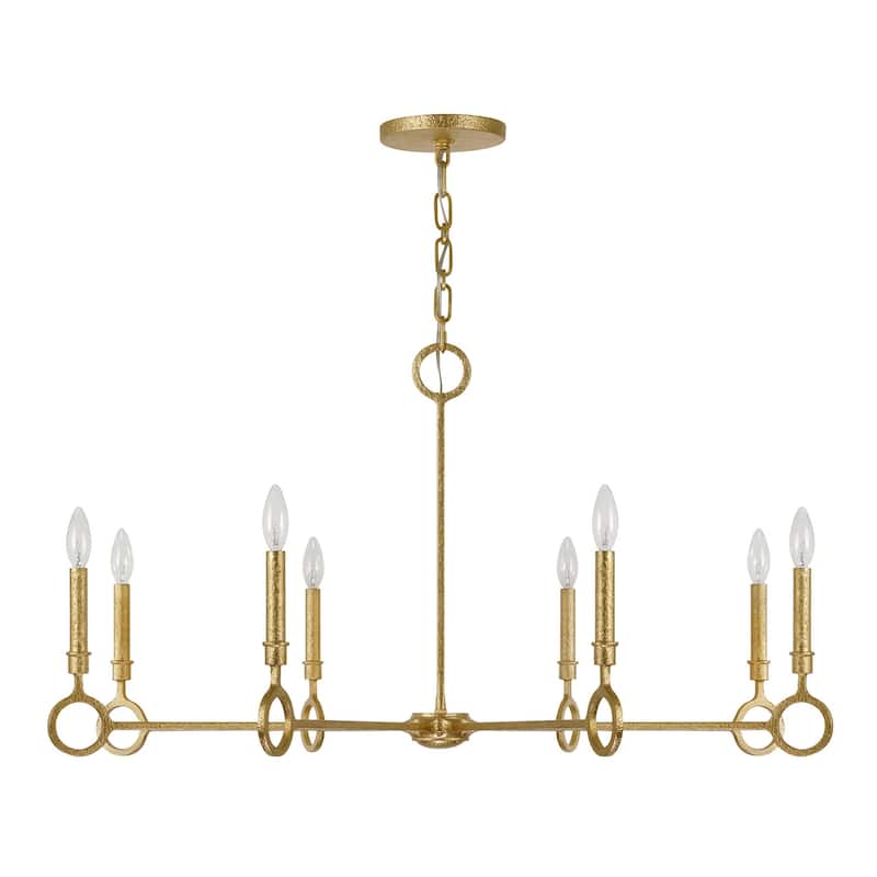 Savoy House 1-6847-8 Noah 8 Light 40" Wide Taper Candle Style