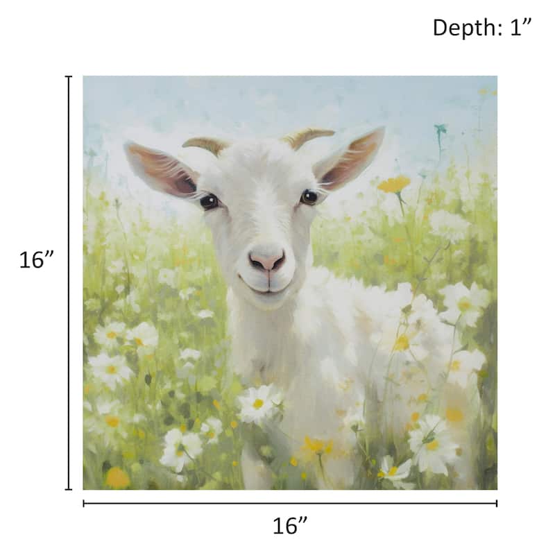 Madison Park Sunshine Animals Canvas Wall Art