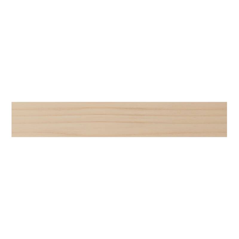 WM1215: 9/16-in x 1-1/4-in x 96-in Americraft Solid Hardwood Stain Grade Joint Moulding