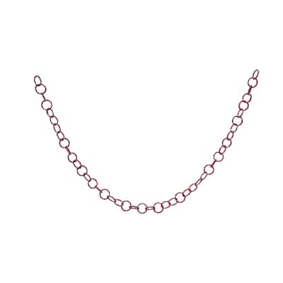 Plastic Link Garland with Candy Stripes - 2.0"L x 0.75"W x 72.0"H