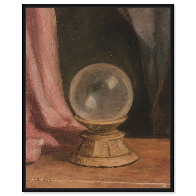 Sphere of Secrets I Canvas by Art Remedy - 36" x 45" - Black