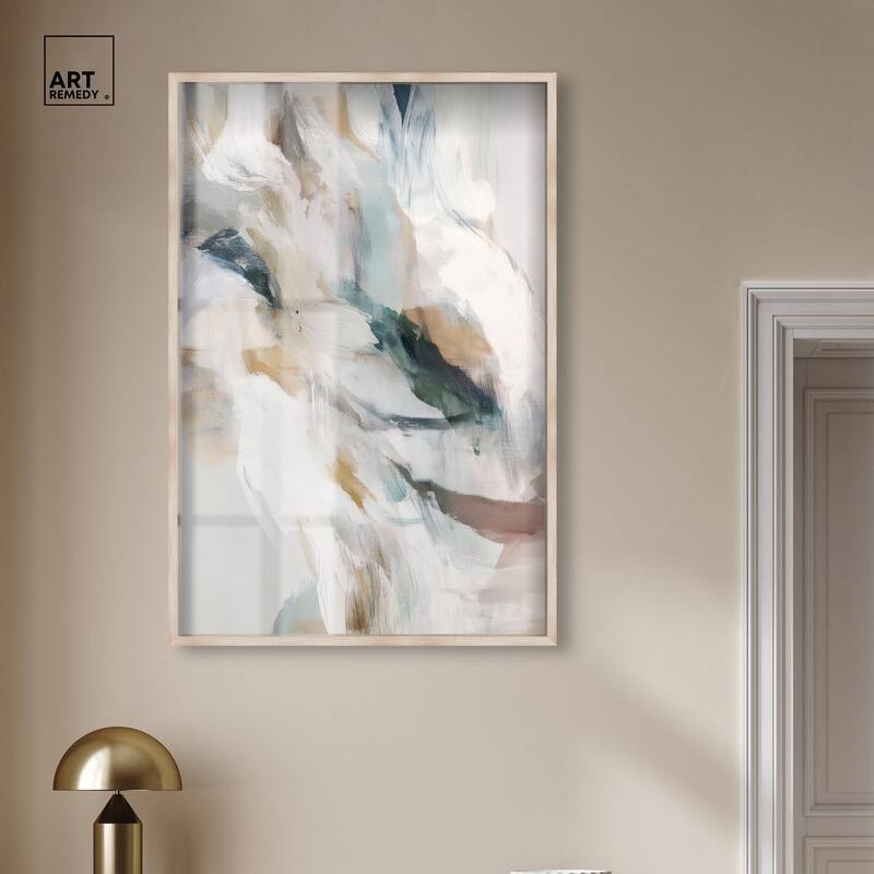 Whispering Colors II Shadowbox by Art Remedy