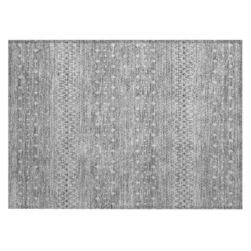Machine Washable Indoor/ Outdoor Chantille Morrocan Boho Rug