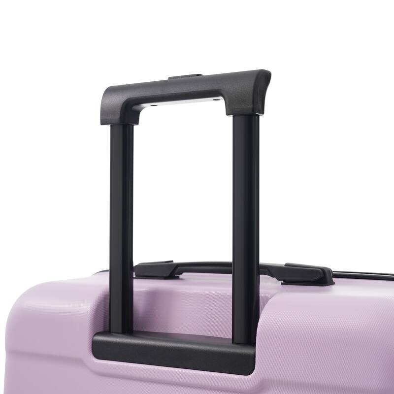 Hardshell Lightweight Luggage Sets 3 Piece Double Spinner Wheels Suitcase with Handle Password Lock, 20"+24"+28" Luggages