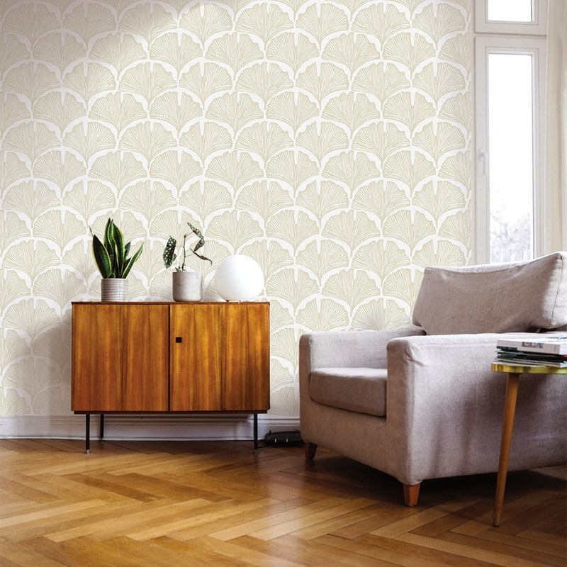 Tempaper Feather Palm by Novogratz Peel and Stick Wallpaper