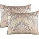 preview thumbnail 25 of 24, Porch & Den Summerfield Jacquard Medallion 6-piece Comforter Set