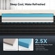 preview thumbnail 9 of 13, SweDrea 12 in. Luxurious Double-Sided Hybrid Mattress – Medium/Firm with CertiPUR-US, SGS and OEKO-TEX