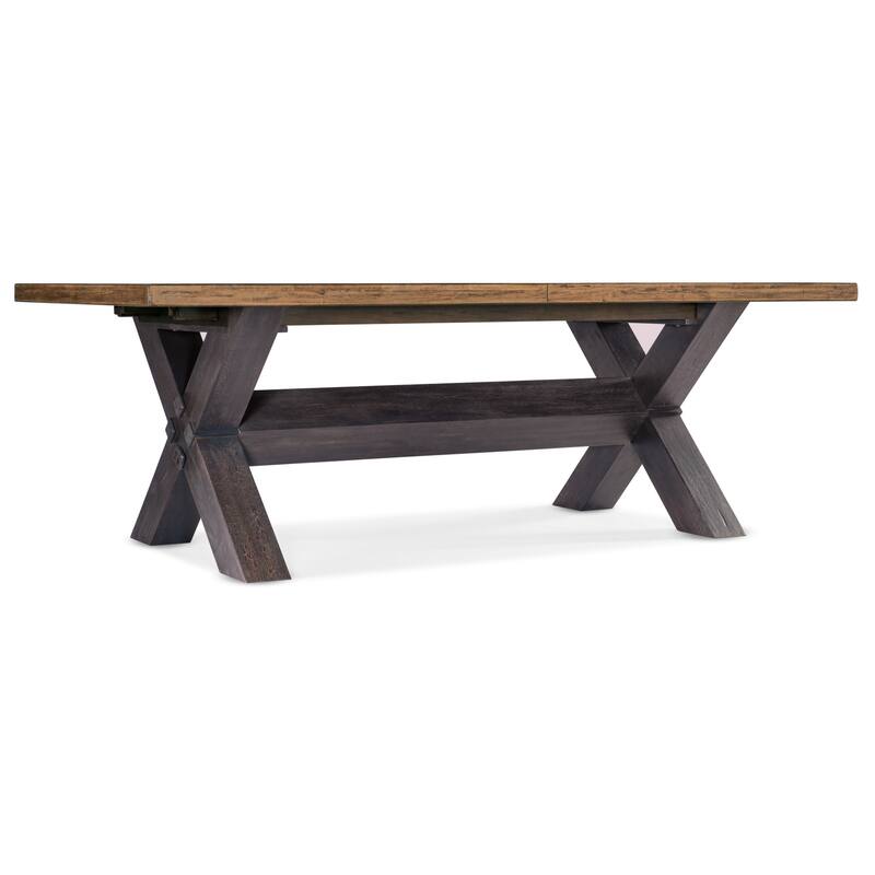 Hooker Furniture 6700-75200-80 Big Sky 46" Wide Solid Wood Edged Top - Vintage Natural