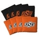 preview thumbnail 1 of 3, Oklahoma State Cowboys NCAA Dual Sided Pro Stop & Slide Cornhole Bags