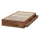 preview thumbnail 6 of 5, OS Home and Office Furniture Model 6004 Twin Sized Mountain Oak Mates Bed with Two Drawers