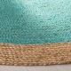 preview thumbnail 46 of 66, SAFAVIEH Handmade Natural Fiber Charlyne Bordered Round Jute Rug