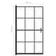 preview thumbnail 4 of 10, vidaXL Shower Enclosure ESG multisize Black