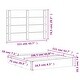 preview thumbnail 13 of 16, vidaXL Sandpit with Cover Sandbox Patio Outdoor Play Equipment Solid Wood Pine - 43.7" x 43.7" x 7.7"