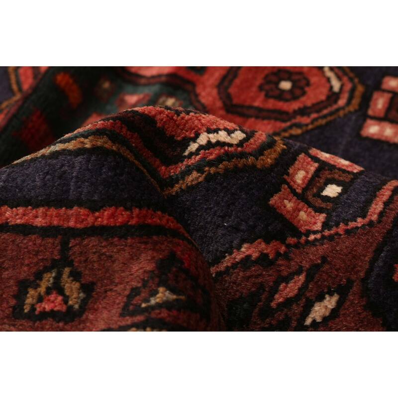 ECARPETGALLERY Hand-knotted Konya Anatolian Navy Wool Rug - 3'8 x 10'0