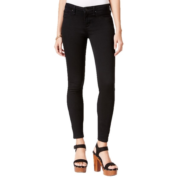 ladies coated skinny jeans