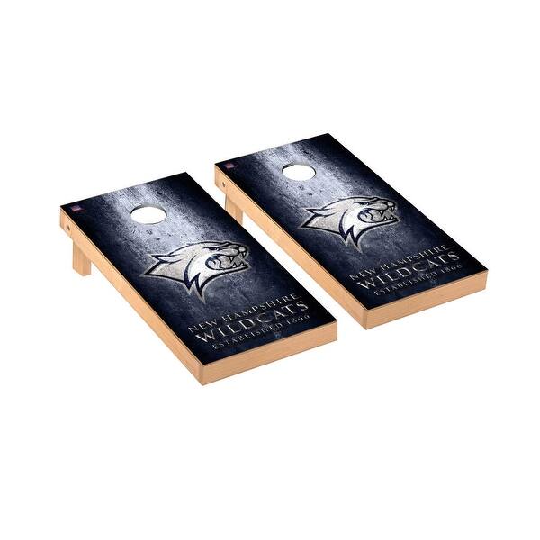slide 2 of 5, New Hampshire Wildcats 2x4 Pro Cornhole Boards - V5 Include Carrying Case