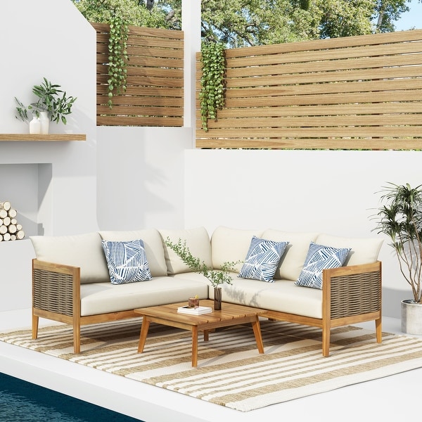 Rattan 5 sale seater sofa set