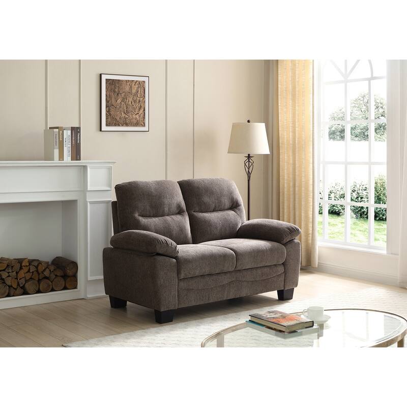 Summerton 59 in. Pillow Top Arm Polyester Straight Sofa