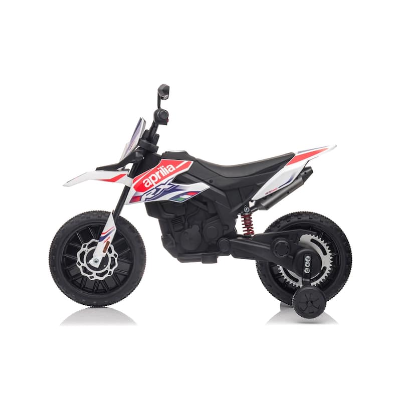 Aprilia Motorcycle 12v White