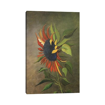 iCanvas "Fall Sunflower" by Cheryl Miller Lackey Canvas Print
