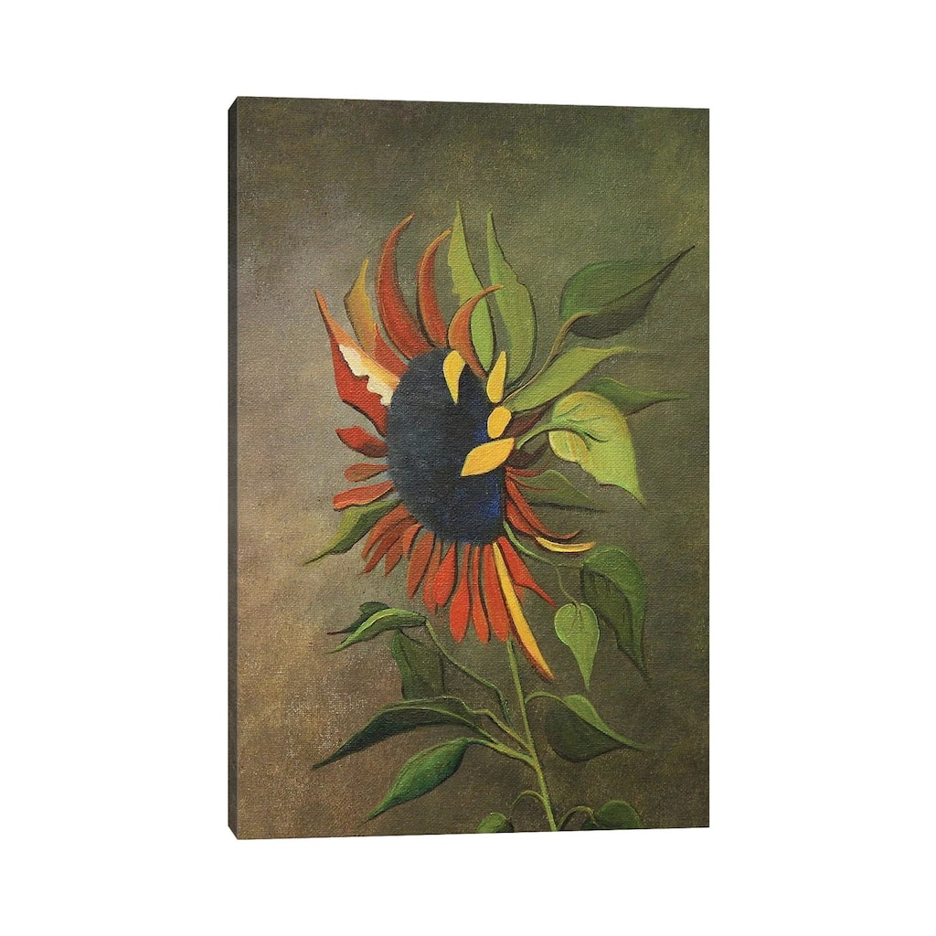 iCanvas "Fall Sunflower" by Cheryl Miller Lackey Canvas Print